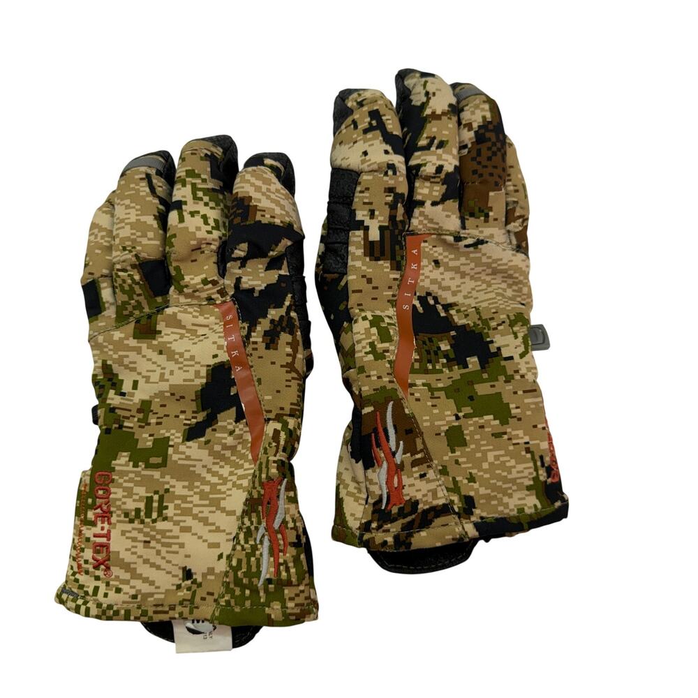 Sitka Camo Gloves Medium